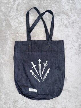 Rag And Bone Indigo Denim Tote Bag